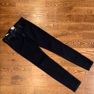 L’Agence dark wash skinny jeans